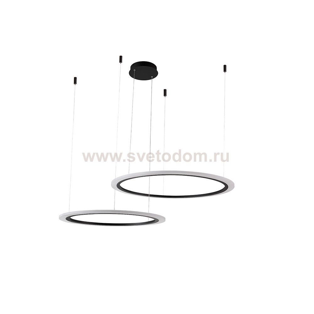 Crystal lux MANZANA SP53W LED D600+800 BLACK