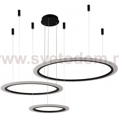 Люстра Crystallux MANZANA SP67W LED BLACK MANZANA