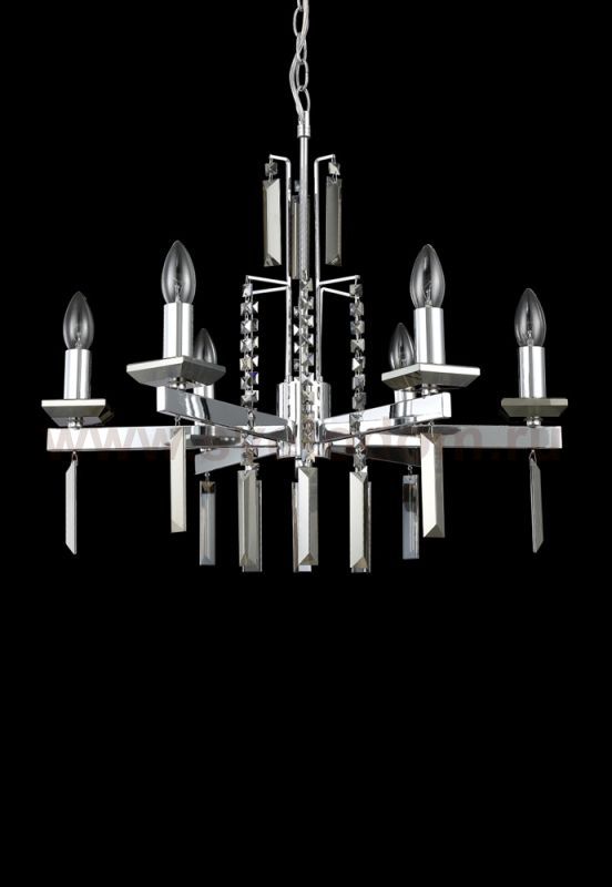 Люстра Crystal Lux MARRON SP6 CHROME (0910/306)