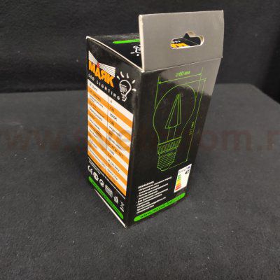 Лампа светодиодная стандартная колба МАЯК E2-002F LED лампа E27 4Вт 3000К