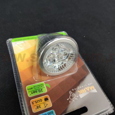 Лампа светодиодная МАЯК MR-001 LED GU5.3 6Вт 220V 3000К