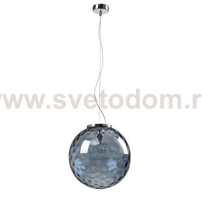 Светильник подвесной Crystal Lux MAYO SP1 D300 CHROME/BLUE (0944/201)