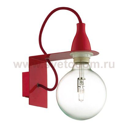 Светильник бра Ideal lux MINIMAL AP1 ROSSO (45221)
