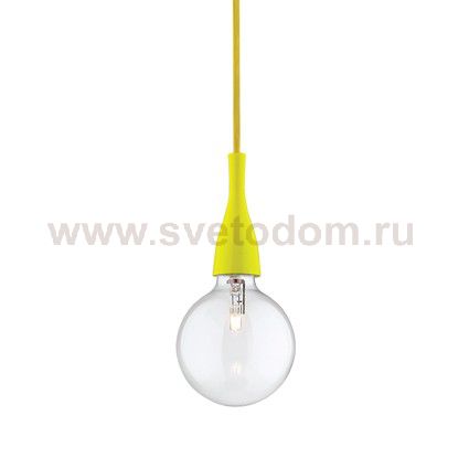 Подвесной светильник Ideal lux MINIMAL SP1 GIALLO (63621)
