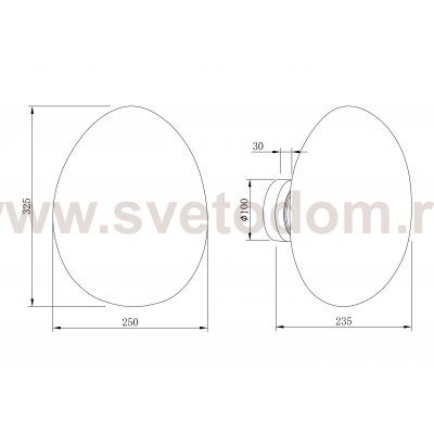 Настенный светильник (бра) Maytoni MOD004WL-L5S3K