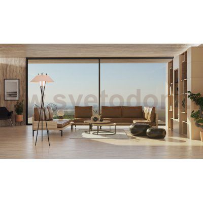 Напольный светильник (торшер) Maytoni MOD006FL-01B Bastone