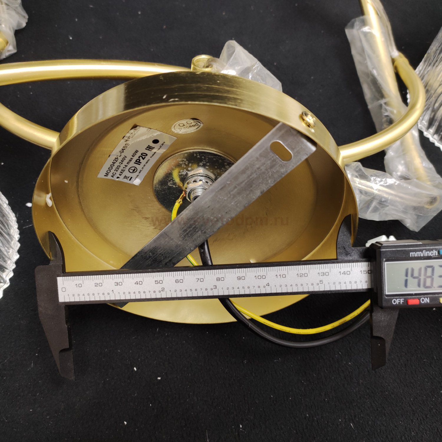 Подвесной светильник с лампочками LED Svetodom 2777169