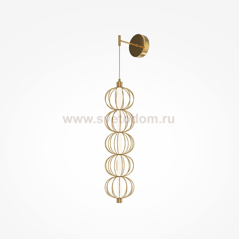 Настенный светильник (бра) Maytoni MOD216WL-L10G3K Golden Cage