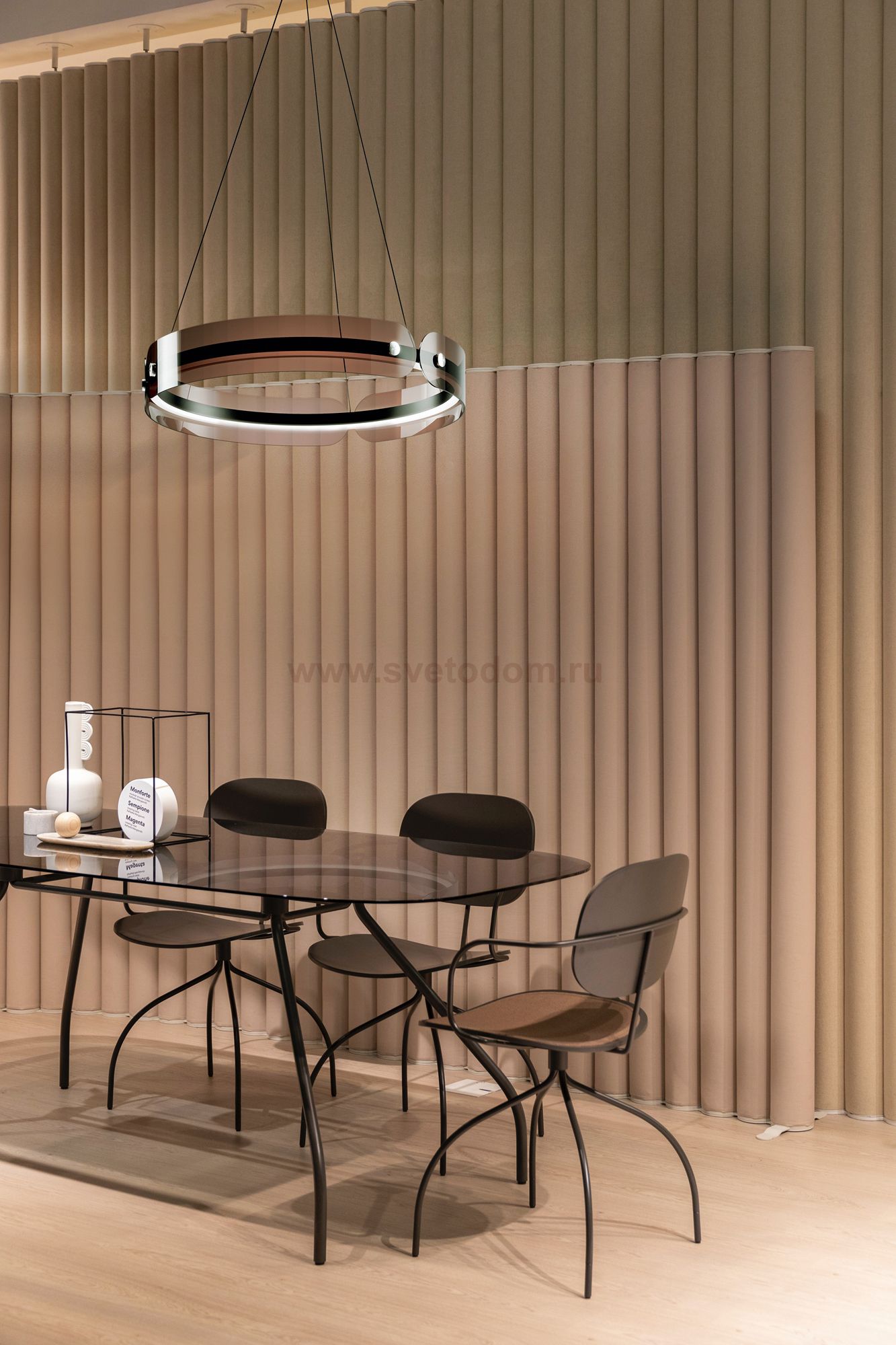 Подвесной светильник Maytoni MOD309PL-L40GR4K Interstellar