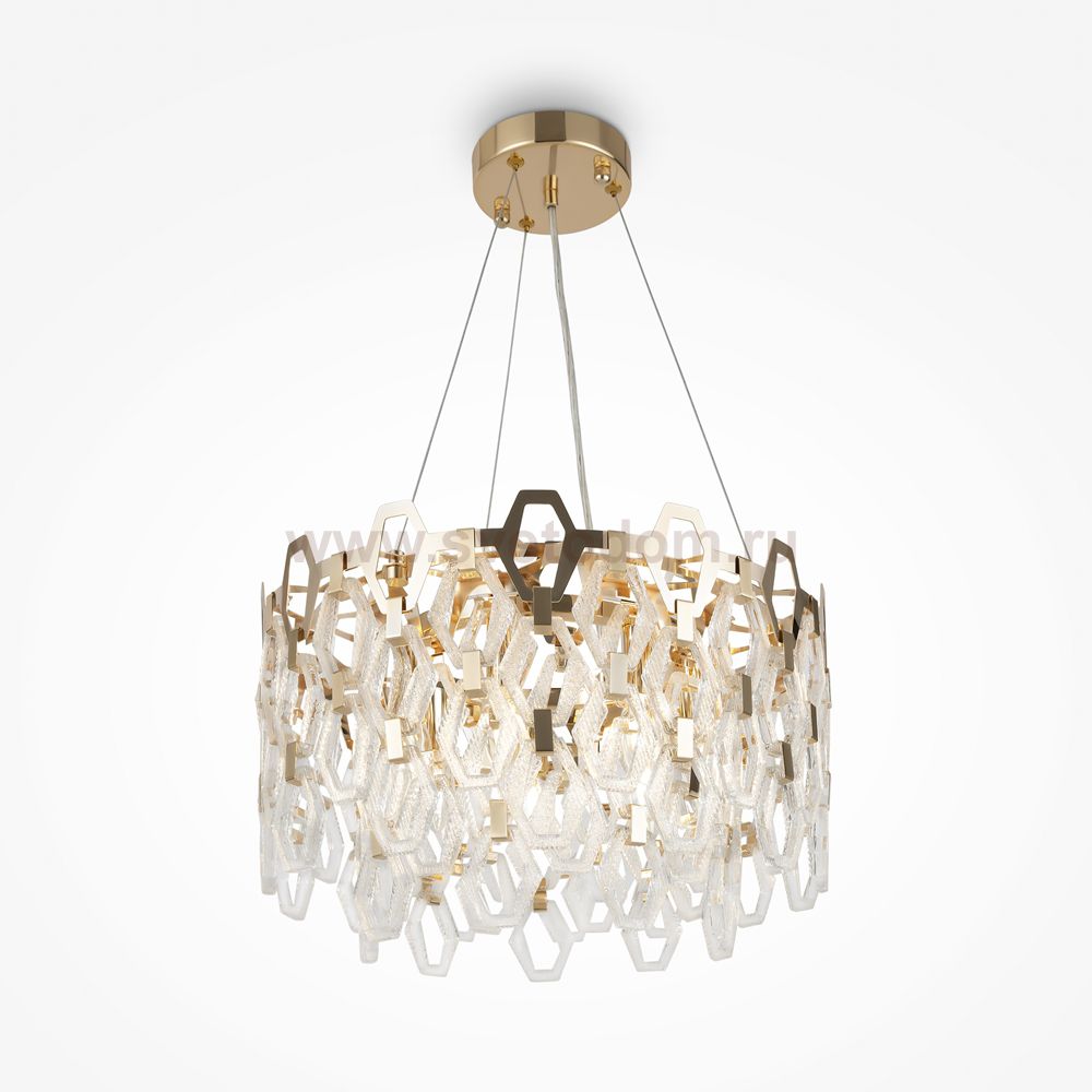 Подвесной светильник Maytoni MOD490PL-07G Tissage