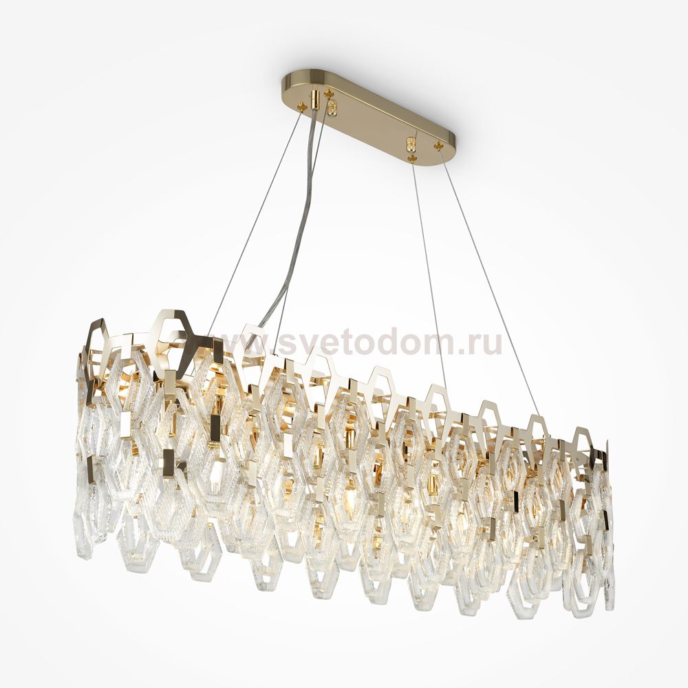 Подвесной светильник Maytoni MOD490PL-10G Tissage