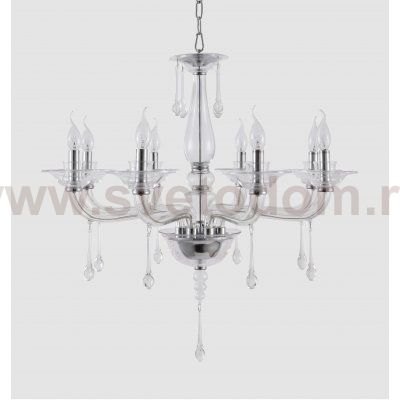 Люстра Crystal lux MONICA SP8 CHROME/TRANSPARENT 2500/308