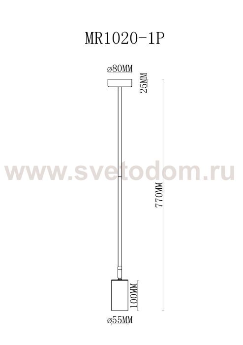 Подвесной светильник Dereck MR1020-1P MyFar