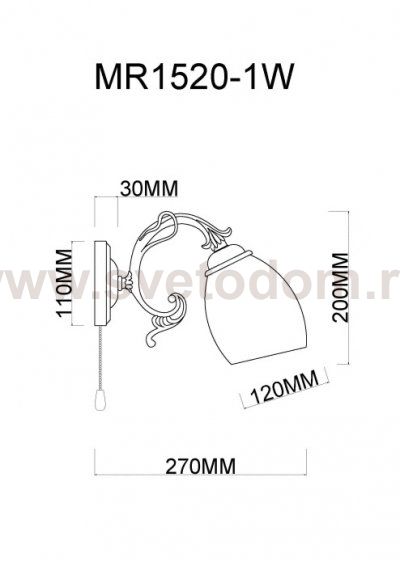 Бра Biene MR1520-1W MyFar