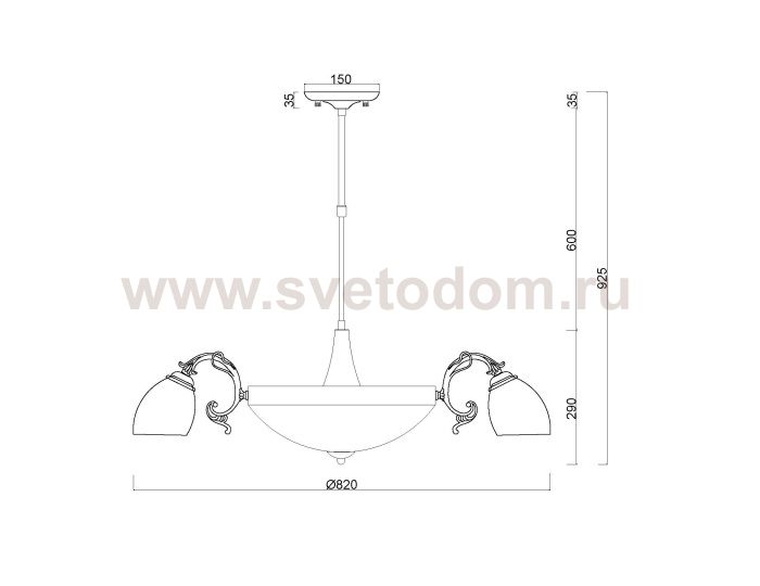 Потолочная люстра Biene MR1524-11C