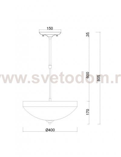 Потолочная люстра Biene MR1526-4C
