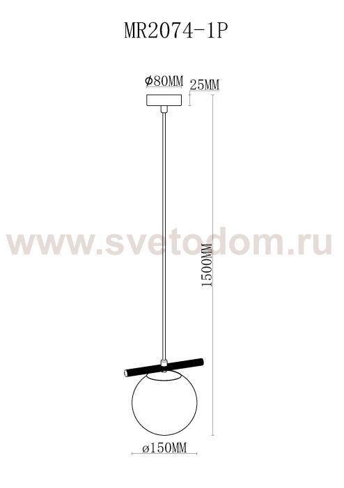Подвесной светильник Francis MR2074-1P