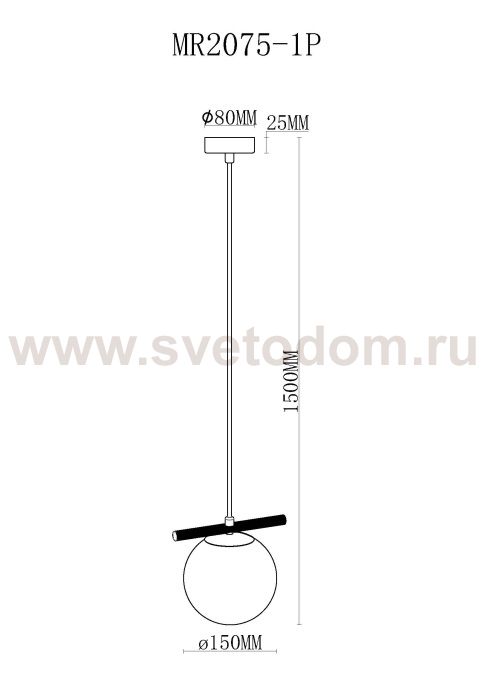 Подвесной светильник Francis MR2075-1P