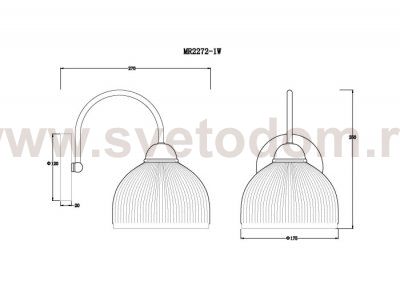 Бра Flora MR2272-1W