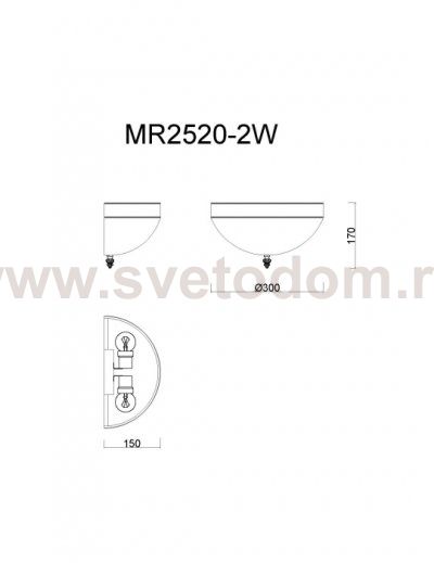 Бра Biene MR2520-2W