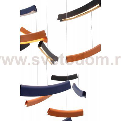 Подвесная светодиодная люстра Mizi'en MZ31505-16-multi Slim