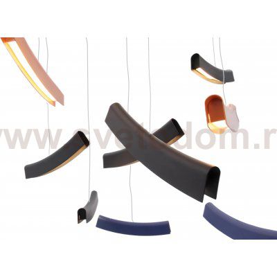 Подвесная светодиодная люстра Mizi'en MZ31505-16-multi Slim