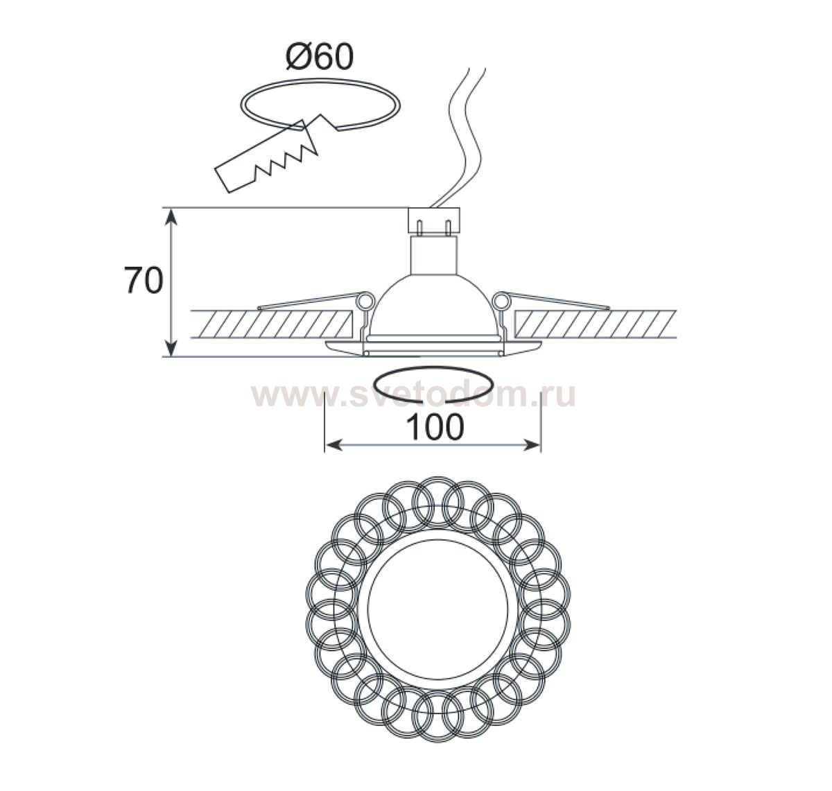 Donolux N1555-French Gold