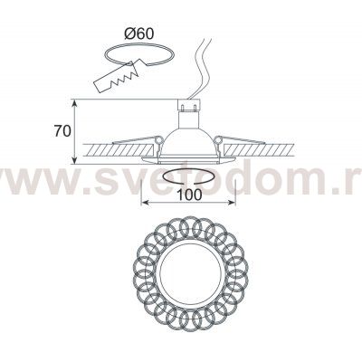 Donolux N1555-French Gold