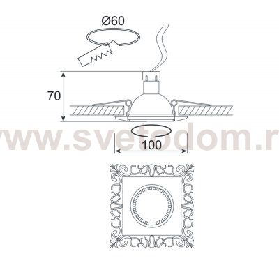 Donolux N1563-Light bronze