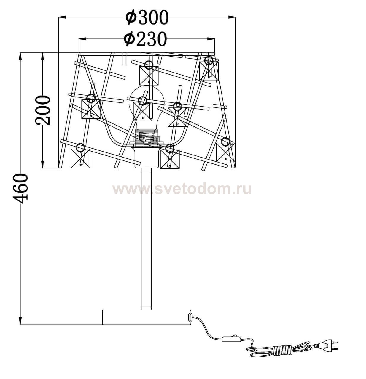 Настольная лампа Vele Luce Assoluto VL1532N01