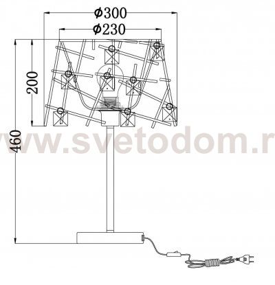 Настольная лампа Vele Luce Assoluto VL1532N01