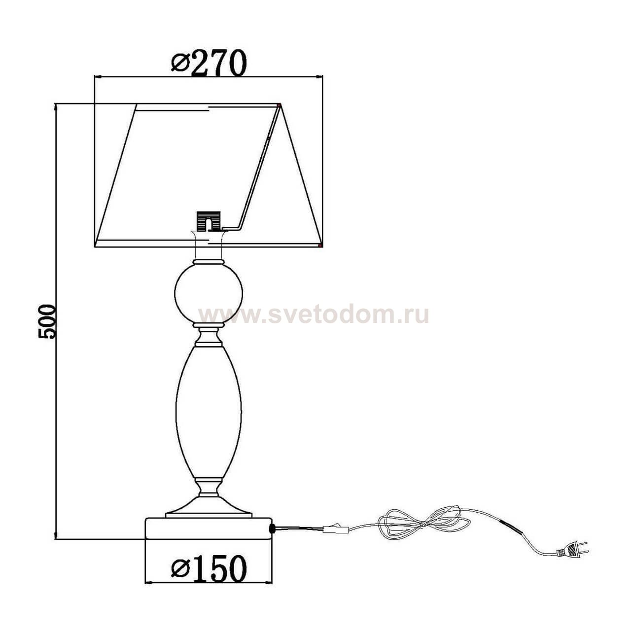 Настольная лампа Vele Luce Bella VL2014N01