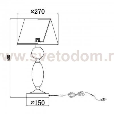 Настольная лампа Vele Luce Bella VL2014N01