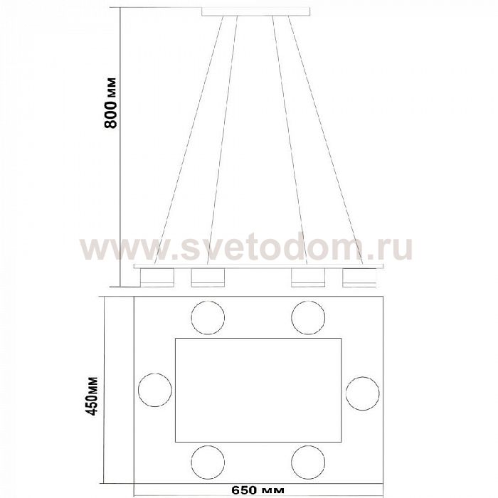 Люстра подвесная Lucia Tucci Natura 152.6 LED