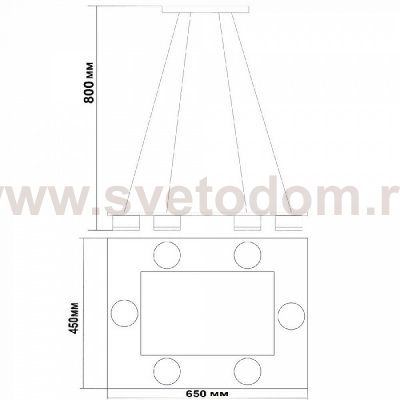 Люстра подвесная Lucia Tucci Natura 152.6 LED