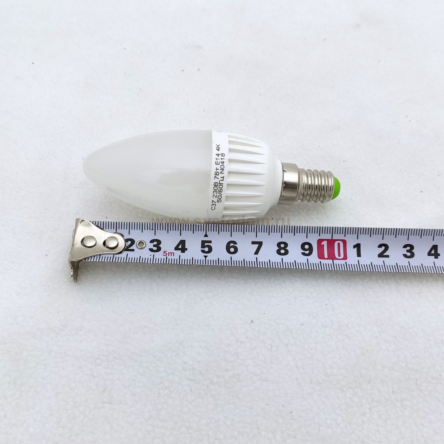 Лампа светодиодная свечка 7Вт Navigator 94 491 NLL-C37-7-230-2.7K-E14-FR