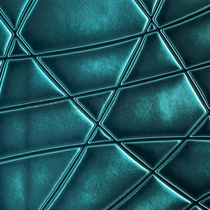 Панель Артполе, 3D стекло, NETS, синий, 600х600мм, 0,36м2, 1шт.