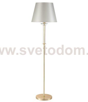 Торшер Crystal Lux NICOLAS PT1 GOLD/WHITE (3401/601)