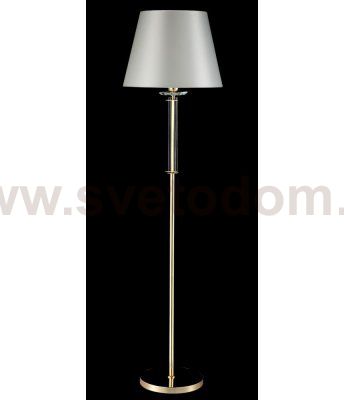 Торшер Crystal Lux NICOLAS PT1 GOLD/WHITE (3401/601)