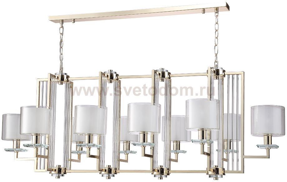 Crystal lux NICOLAS SP10 L1300 GOLD/WHITE