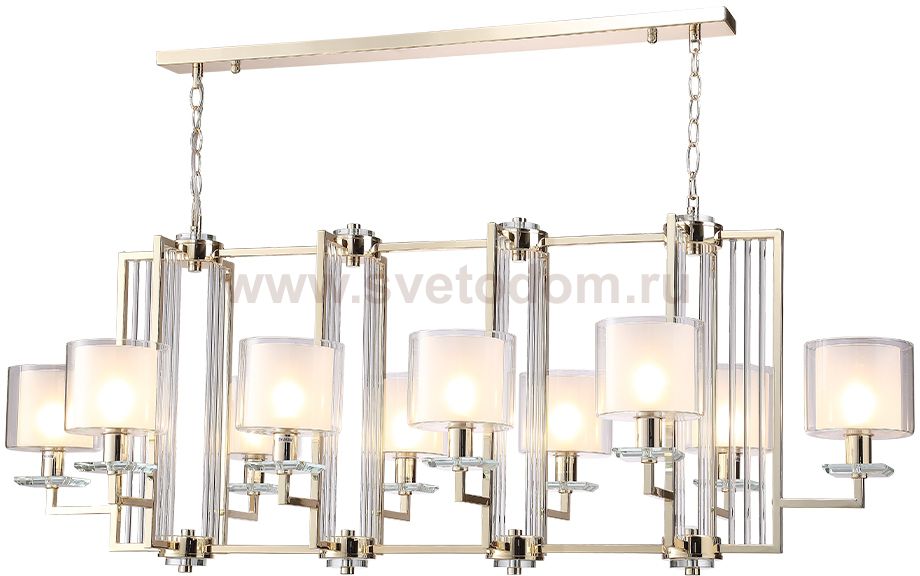 Crystal lux NICOLAS SP10 L1300 GOLD/WHITE