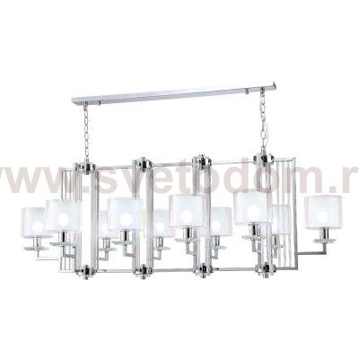 Crystal lux NICOLAS SP10 L1300 NICKEL/WHITE