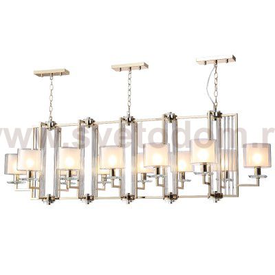 Crystal lux NICOLAS SP12 L1600 GOLD/WHITE