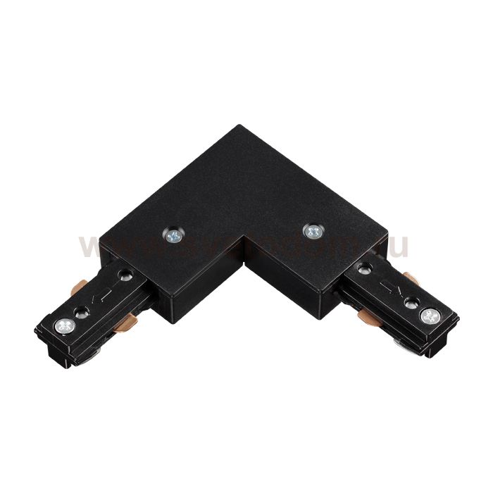 Соединитель для шинопровода  L-образный для однофазного трехжильного шинопровода Novotech 135009 