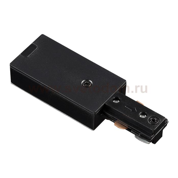 Соединитель-токопровод для однофазного трехжильного шинопровода Novotech 135015 