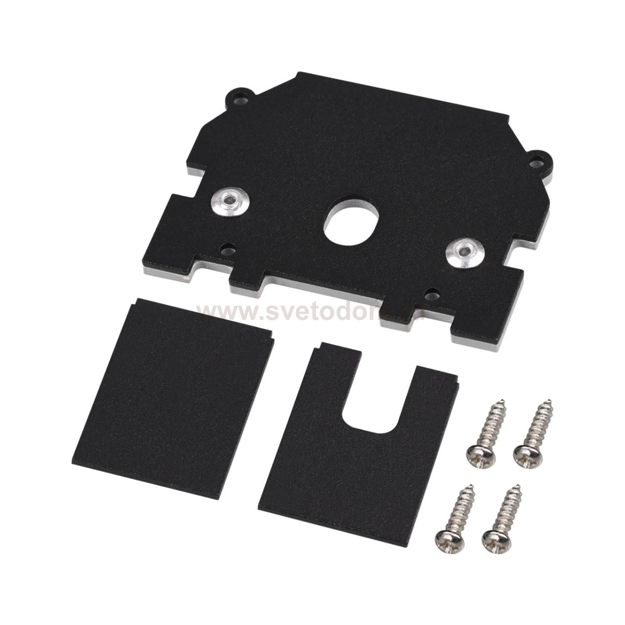 135318 PORT NT25 205 черный Заглушка торцевая для шинопроводов арт.135304-135305 IP20 VECTOR