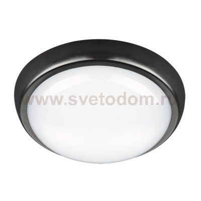 Светильник светодиодный 24Вт 250мм черный Novotech 357507 OPAL