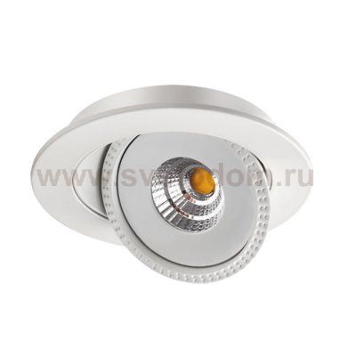 Встраиваемый светодиодный светильник Novotech 357576 GESSO