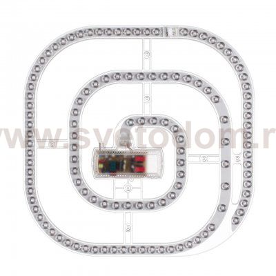 Светодиодный LED модуль с драйвером на магнитах 90Вт с ДУ Novotech 357770 KLARK 3000-6300K 395х395 IP20