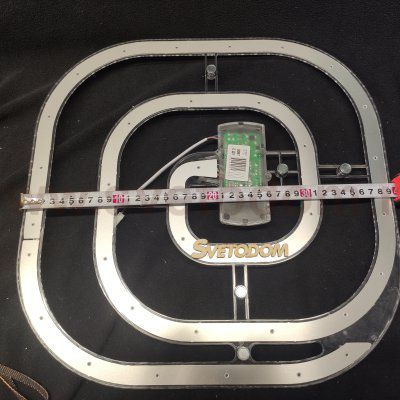 Светодиодный LED модуль с драйвером на магнитах 90Вт с ДУ Novotech 357770 KLARK 3000-6300K 395х395 IP20